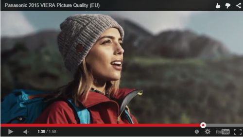 Panasonic демонстрирует качество изображения своих новых телевизоров