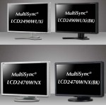 NEC MultiSync     : LCD2490WUXi, LCD2470WNX, LDC233WXM, LCD203WXM  LCD193WM