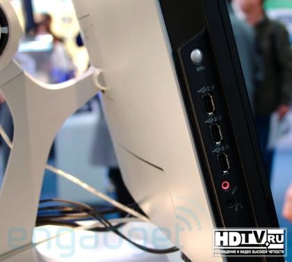 CeBIT2007: ультратонкий, а так же монитор с сенсорным управлением от Asus