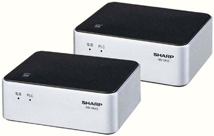 Sharp HN-VA40S: передача потокового видео в высоком разрешении по электрической проводке