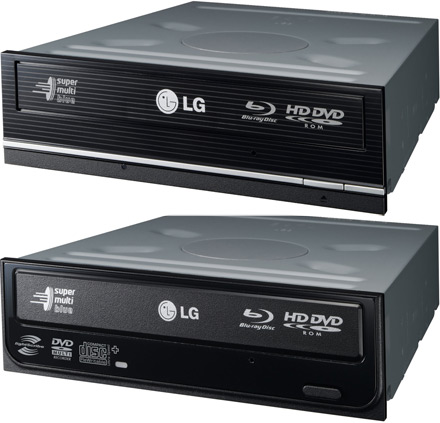 Второе поколение приводов LG с поддержкой Blu-ray и HD DVD - уже гораздо дешевле
