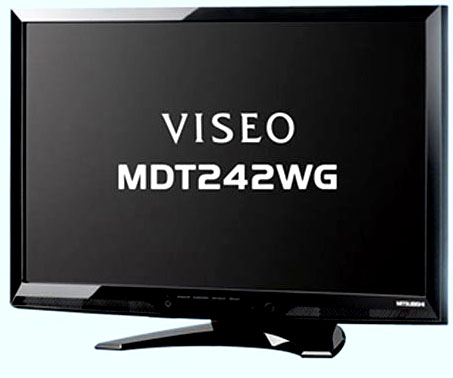 Mitsubishi выпускает 24'' монитор с двумя HDMI разъёмами