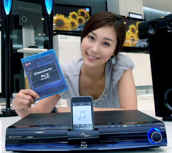 LG   Blu-Ray     iPod