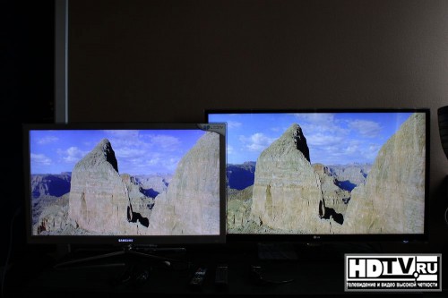 3D HDTV: Samsung C8000  LG LX9500