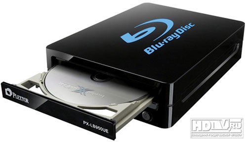 Пишущий Blu-ray привод Plextor со скоростными интерфейсами Пишущий Blu-ray привод Plextor со скоростными интерфейсами