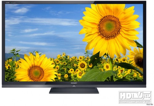   70&#8243;  Sharp AQUOS Quattron