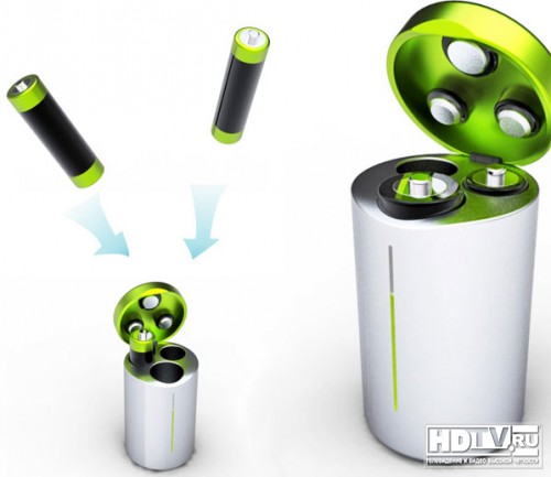R Battery   