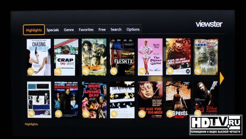    Viewster  HDTV Panasonic