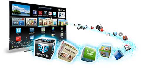 Новые телевизоры Samsung UE-55ES7500S Новые телевизоры Samsung UE-55ES7500S