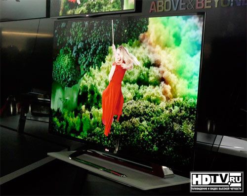 CES 2013: LG    55- OLED 