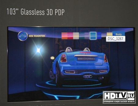 Panasonic демонстрирует плазменные достижения и слухи Panasonic демонстрирует плазменные достижения и слухи