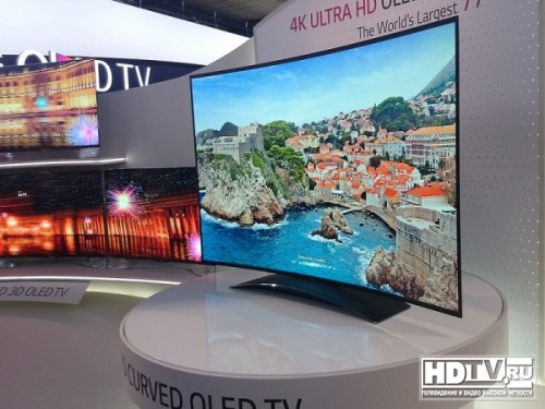 UHD OLED  LG     CES 2014