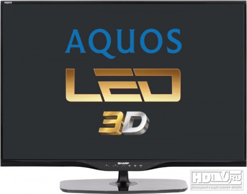  3D  LED  Sharp LC-60LE650
