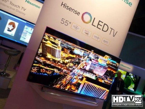 OLED  Hisense   CES 2014