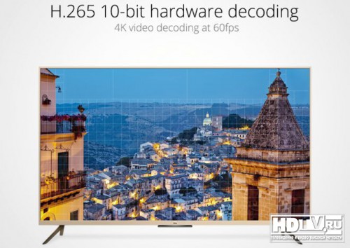  55" UHD  Xiaomi Mi TV 2  HEVC, HDMI 2.0   